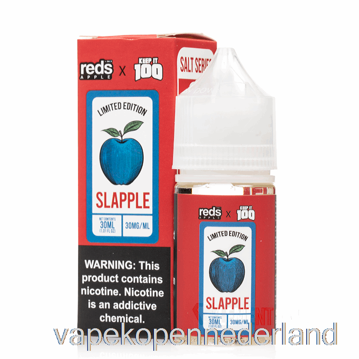 Elektronische Sigaret Vape Slapple - 7 Daze X Keep It 100 Zouten - 30 Ml 50 Mg